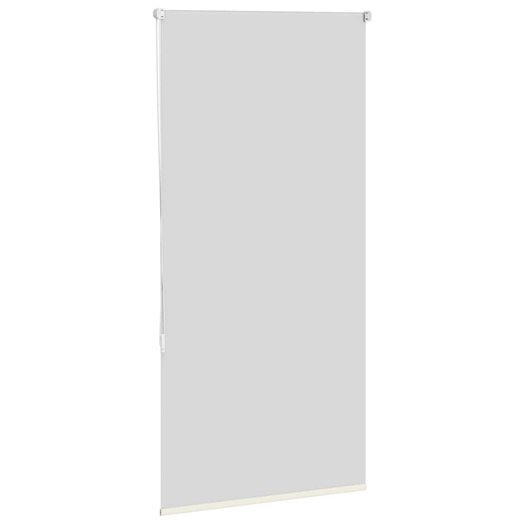 vidaXL Roller Blind Blackout Off White 70x130 cm Fabric Width 65.7 cm Polyester