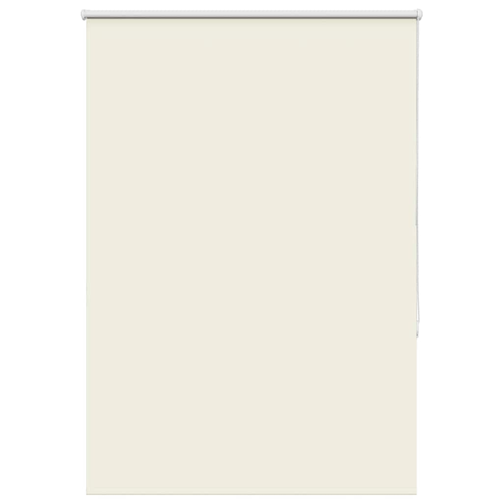 vidaXL Roller Blind Blackout Off White 90x130 cm Fabric Width 85.7 cm Polyester