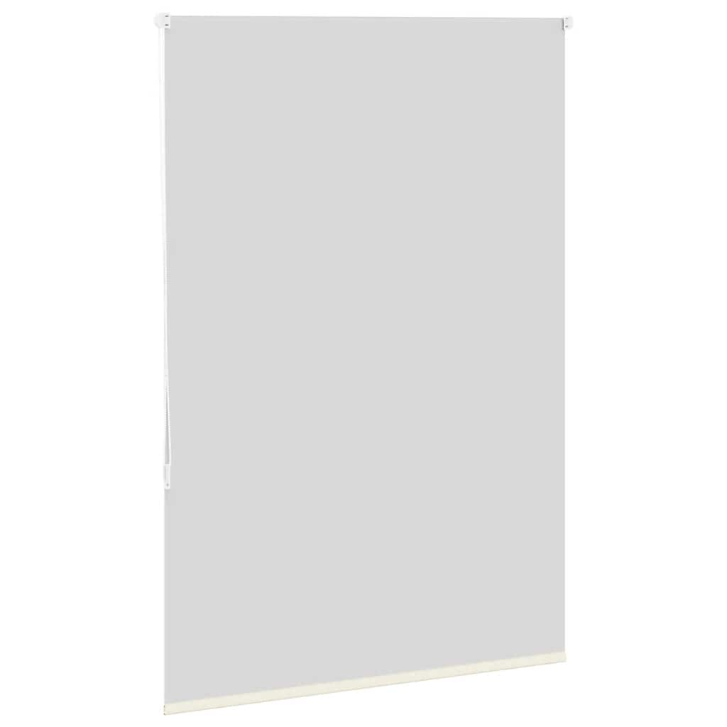 vidaXL Roller Blind Blackout Off White 90x130 cm Fabric Width 85.7 cm Polyester