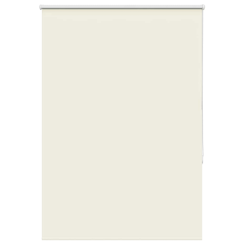 vidaXL Roller Blind Blackout Off White 95x130 cm Fabric Width 90.7 cm Polyester