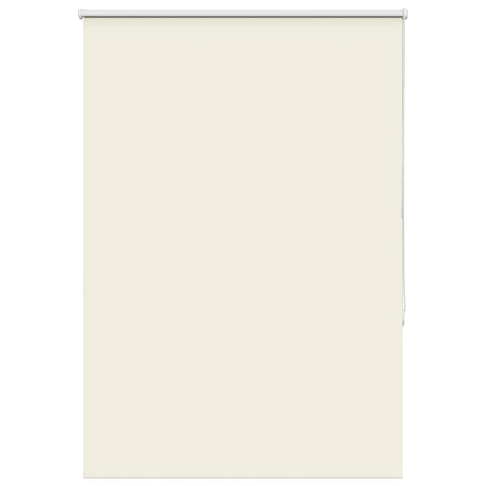 vidaXL Roller Blind Blackout Off White 95x150 cm Fabric Width 90.7 cm Polyester