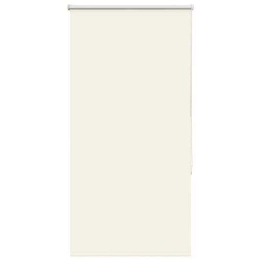 vidaXL Roller Blind Blackout Off White 65x175 cm Fabric Width 60.7 cm Polyester