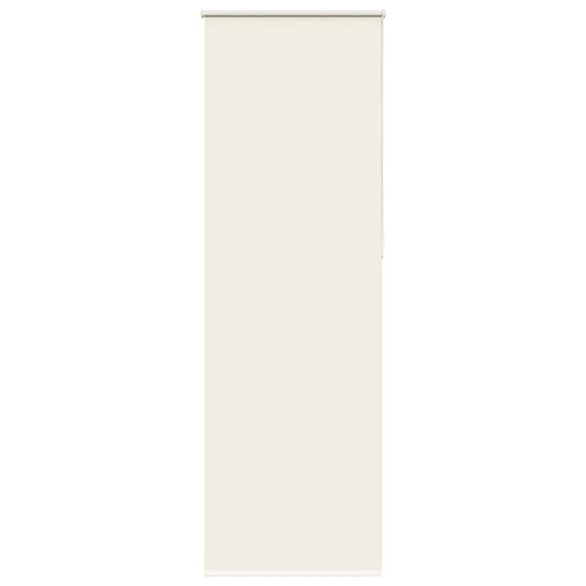 vidaXL Roller Blind Blackout Off White 70x210 cm Fabric Width 65.7 cm Polyester