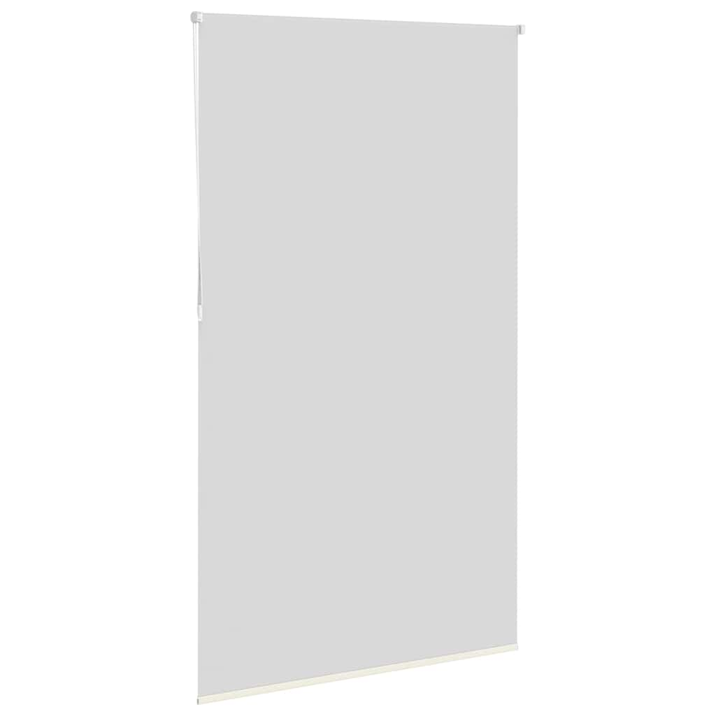 vidaXL Roller Blind Blackout Off White 120x210 cm Fabric Width 116.6 cm Polyester