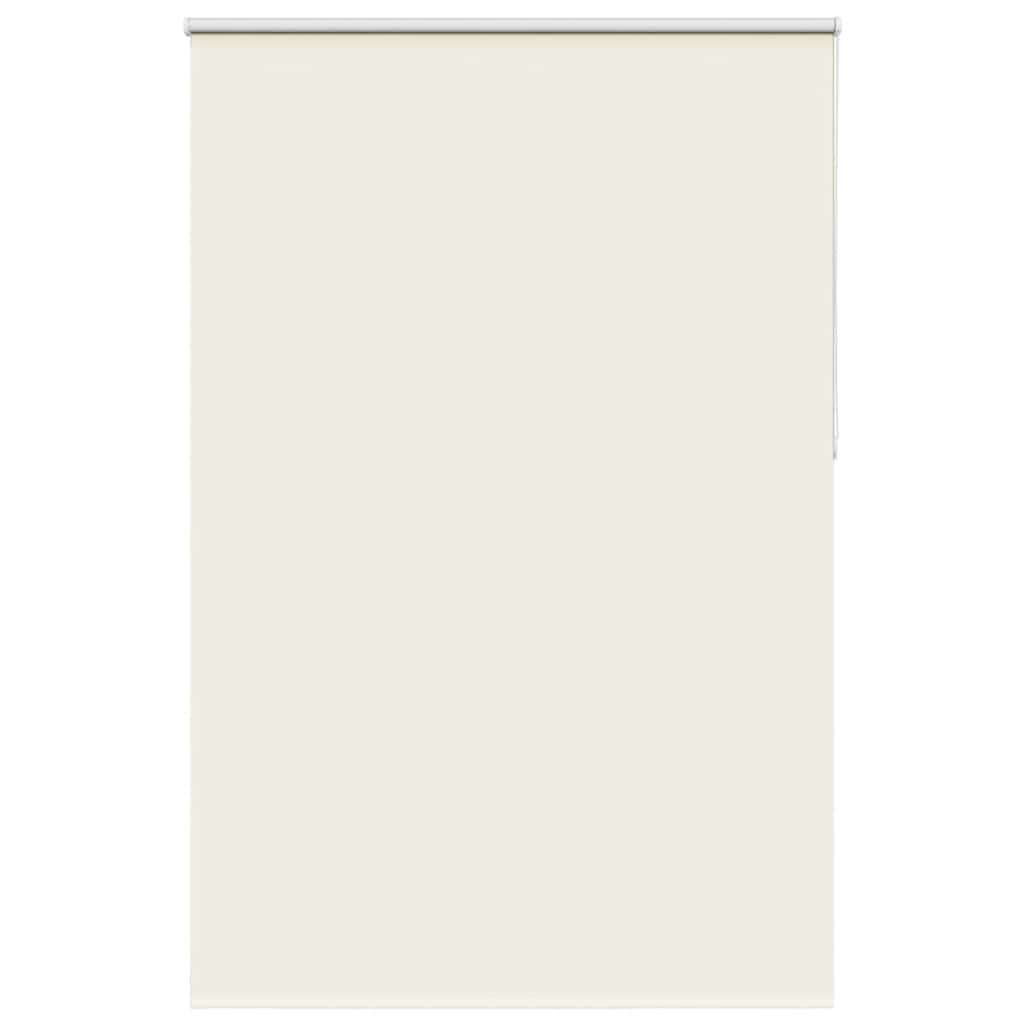 vidaXL Roller Blind Blackout Off White 155x210 cm Fabric Width 151.6 cm Polyester