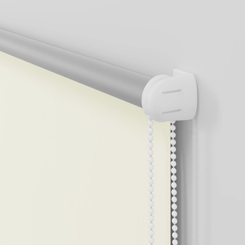 Roller Blind Blackout Off White 45x230 cm Fabric Width 40.7 cm Polyester