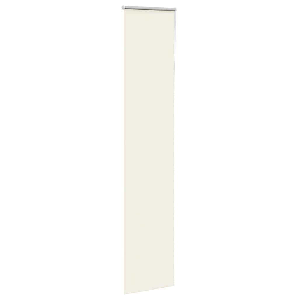 Roller Blind Blackout Off White 45x230 cm Fabric Width 40.7 cm Polyester