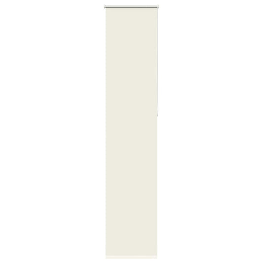 vidaXL Roller Blind Blackout Off White 55x230 cm Fabric Width 50.7 cm Polyester