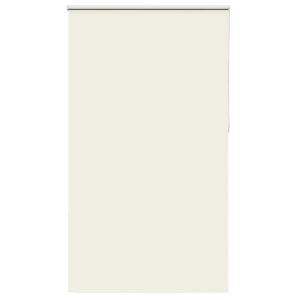 Roller Blind Blackout Off White 120x230 cm Fabric Width 116.6 cm Polyester