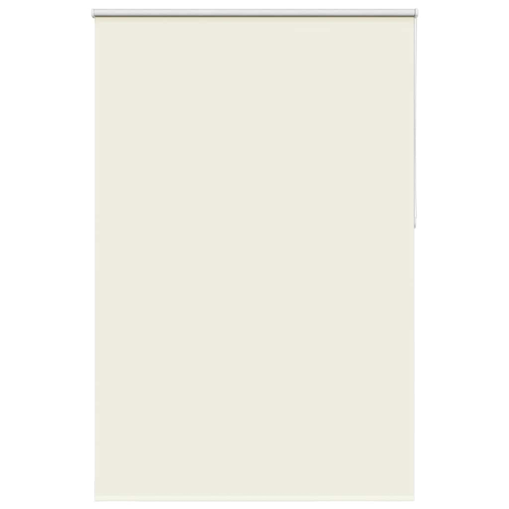 vidaXL Roller Blind Blackout Off White 150x230 cm Fabric Width 146.6 cm Polyester