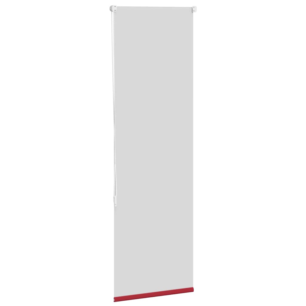 vidaXL Roller Blind Blackout Red 45x130 cm Fabric Width 40.7 cm Polyester