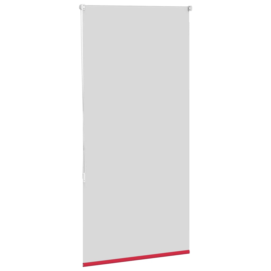 vidaXL Roller Blind Blackout Red 70x130 cm Fabric Width 65.7 cm Polyester