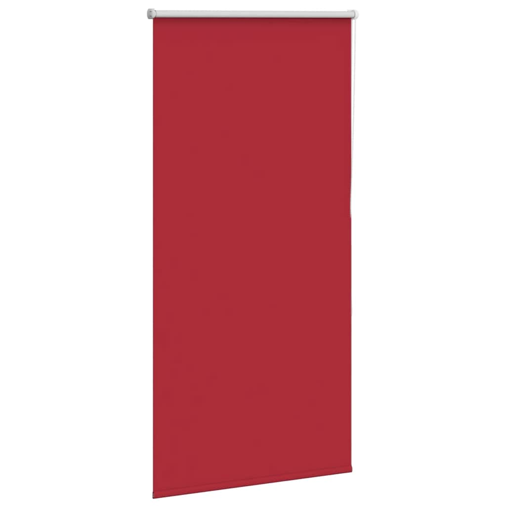 vidaXL Roller Blind Blackout Red 75x130 cm Fabric Width 70.7 cm Polyester