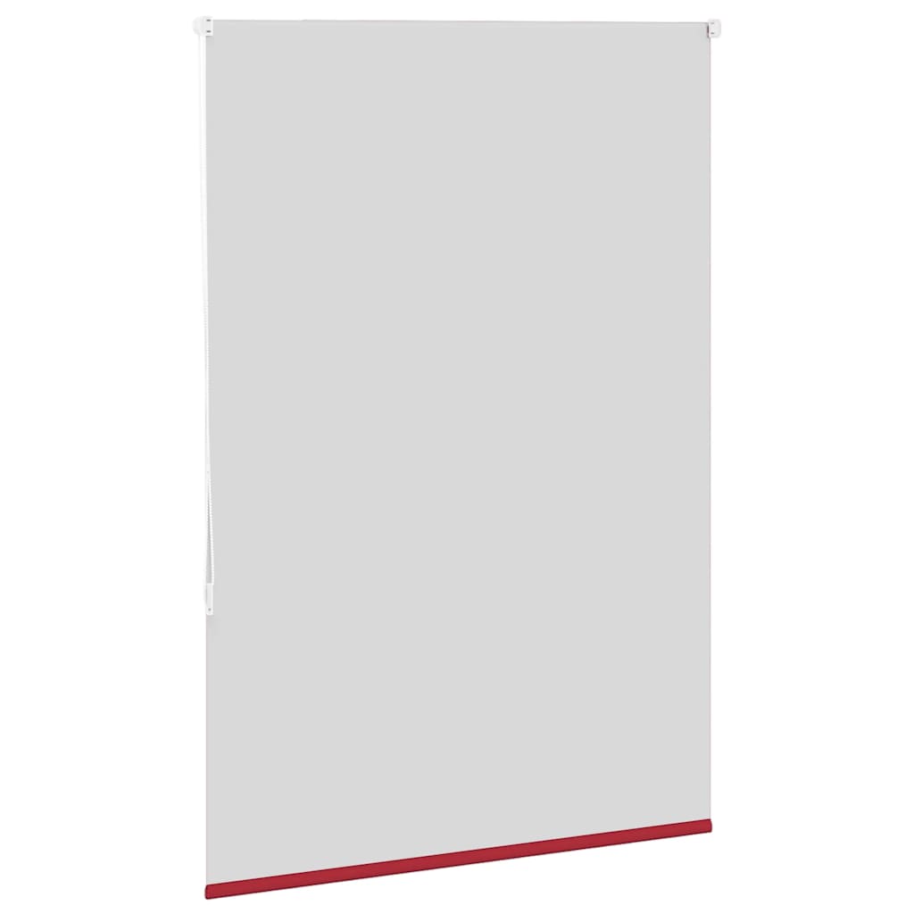 vidaXL Roller Blind Blackout Red 95x130 cm Fabric Width 90.7 cm Polyester