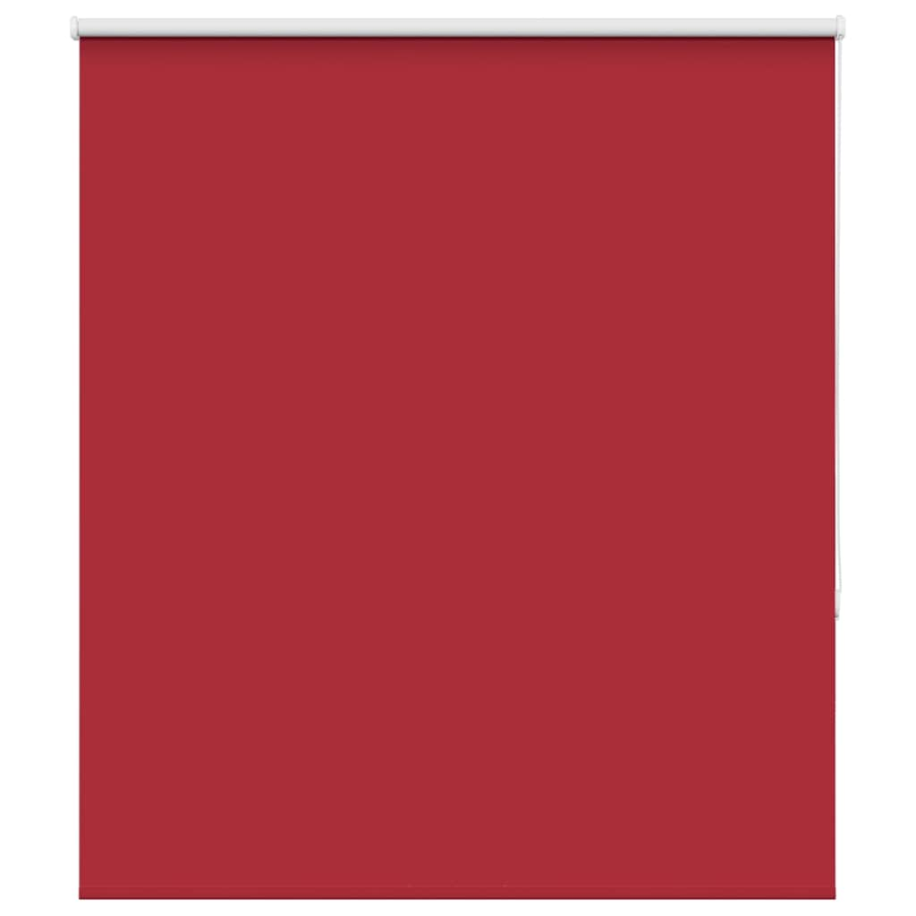 vidaXL Roller Blind Blackout Red 135x130 cm Fabric Width 131.6 cm Polyester