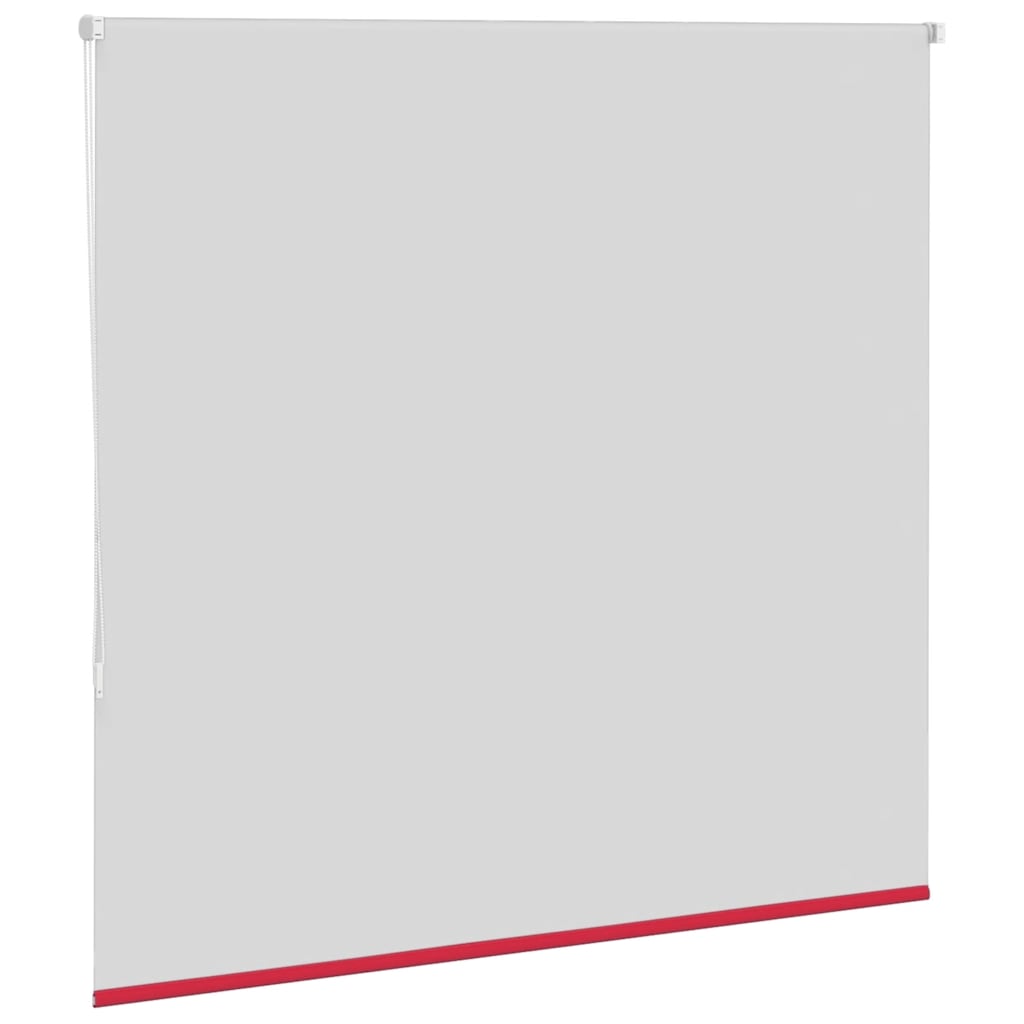 vidaXL Roller Blind Blackout Red 145x130 cm Fabric Width 141.6 cm Polyester