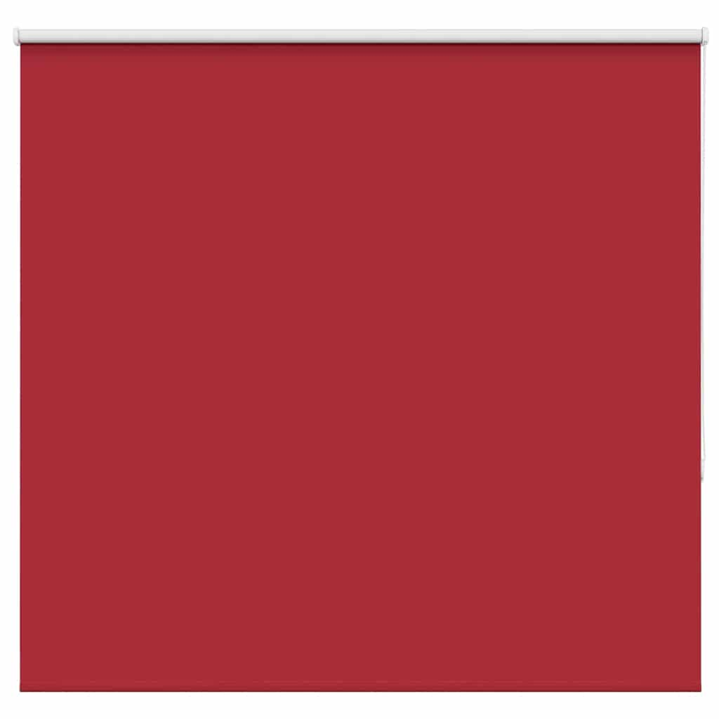 vidaXL Roller Blind Blackout Red 150x130 cm Fabric Width 146.6 cm Polyester