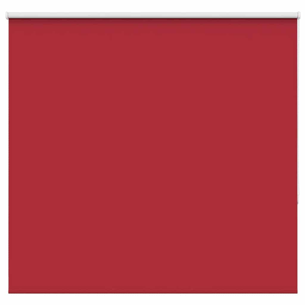 vidaXL Roller Blind Blackout Red 155x130 cm Fabric Width 151.6 cm Polyester