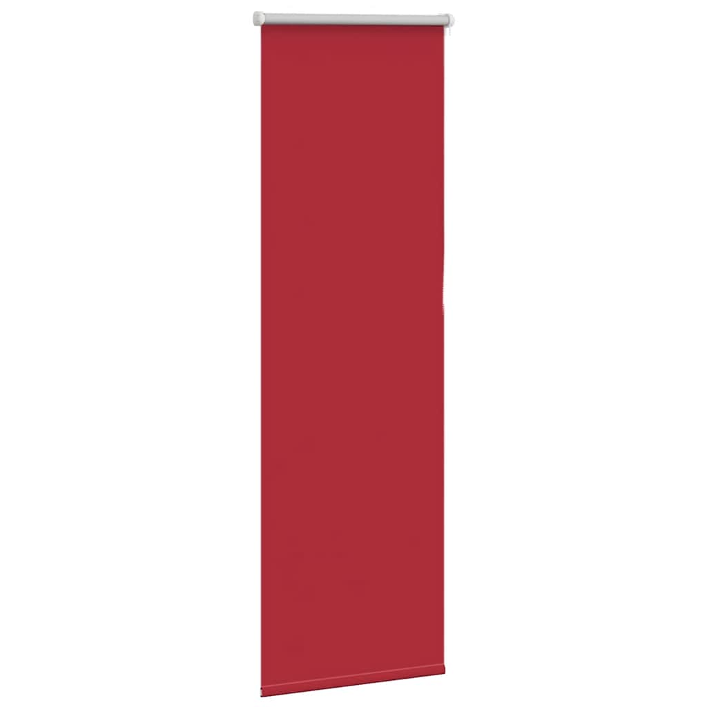 vidaXL Roller Blind Blackout Red 55x150 cm Fabric Width 50.7 cm Polyester