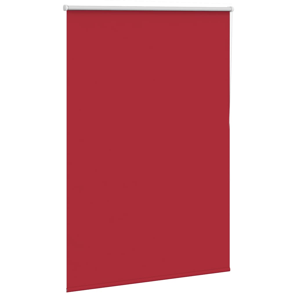 vidaXL Roller Blind Blackout Red 105x150 cm Fabric Width 100.7 cm Polyester