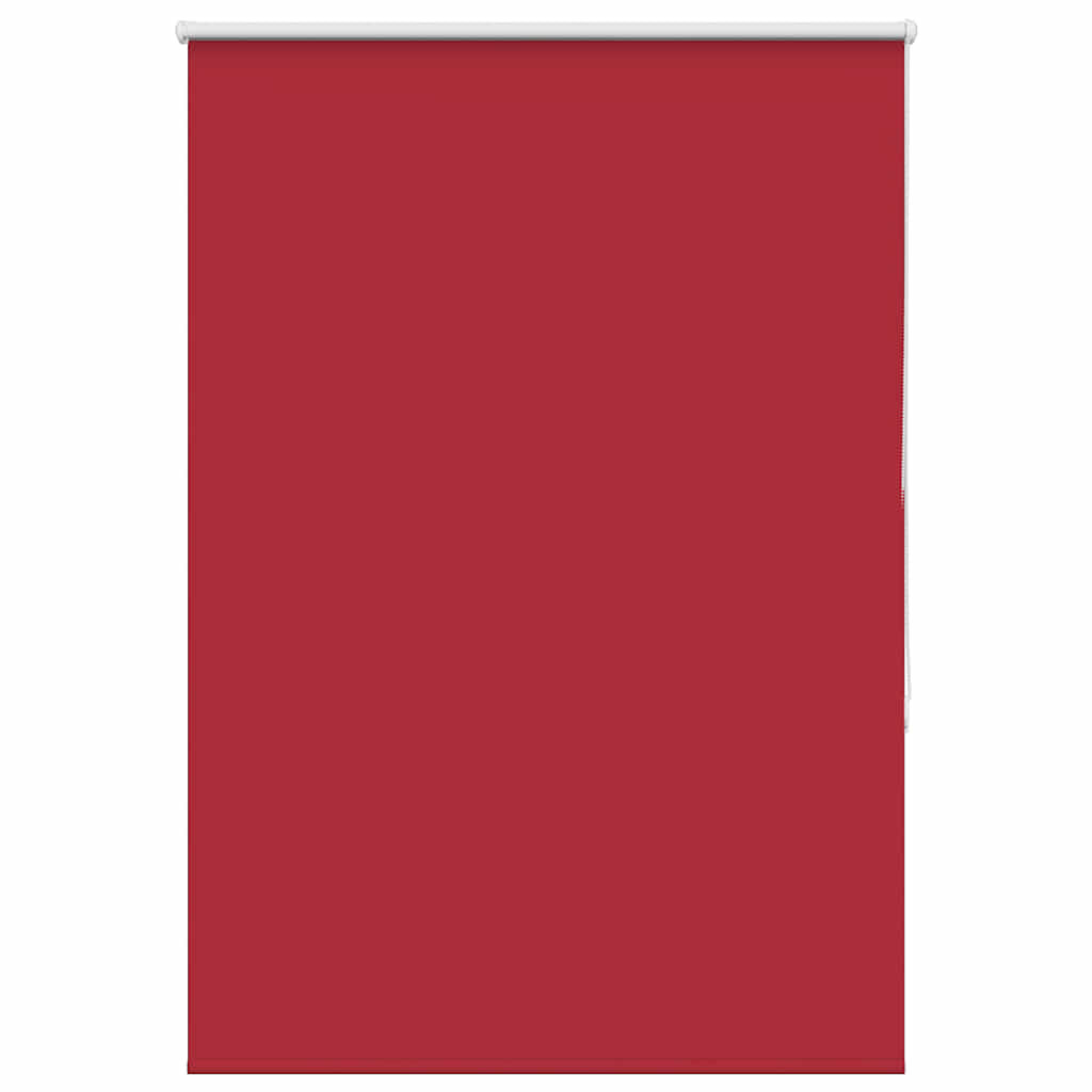 Roller Blind Blackout Red 100x175 cm Fabric Width 95.7 cm Polyester