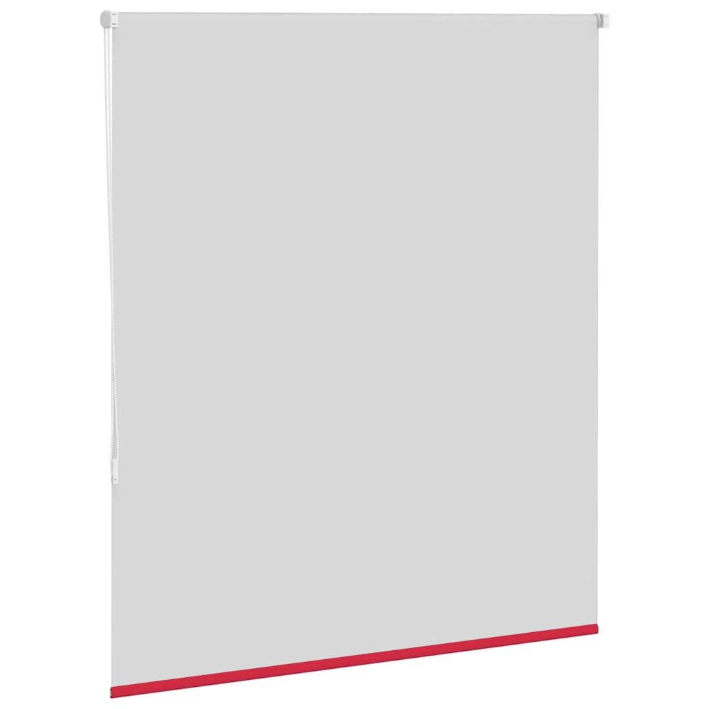 vidaXL Roller Blind Blackout Red 135x175 cm Fabric Width 131.6 cm Polyester