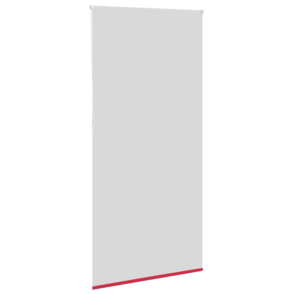 Roller Blind Blackout Red 105x210 cm Fabric Width 100.7 cm Polyester