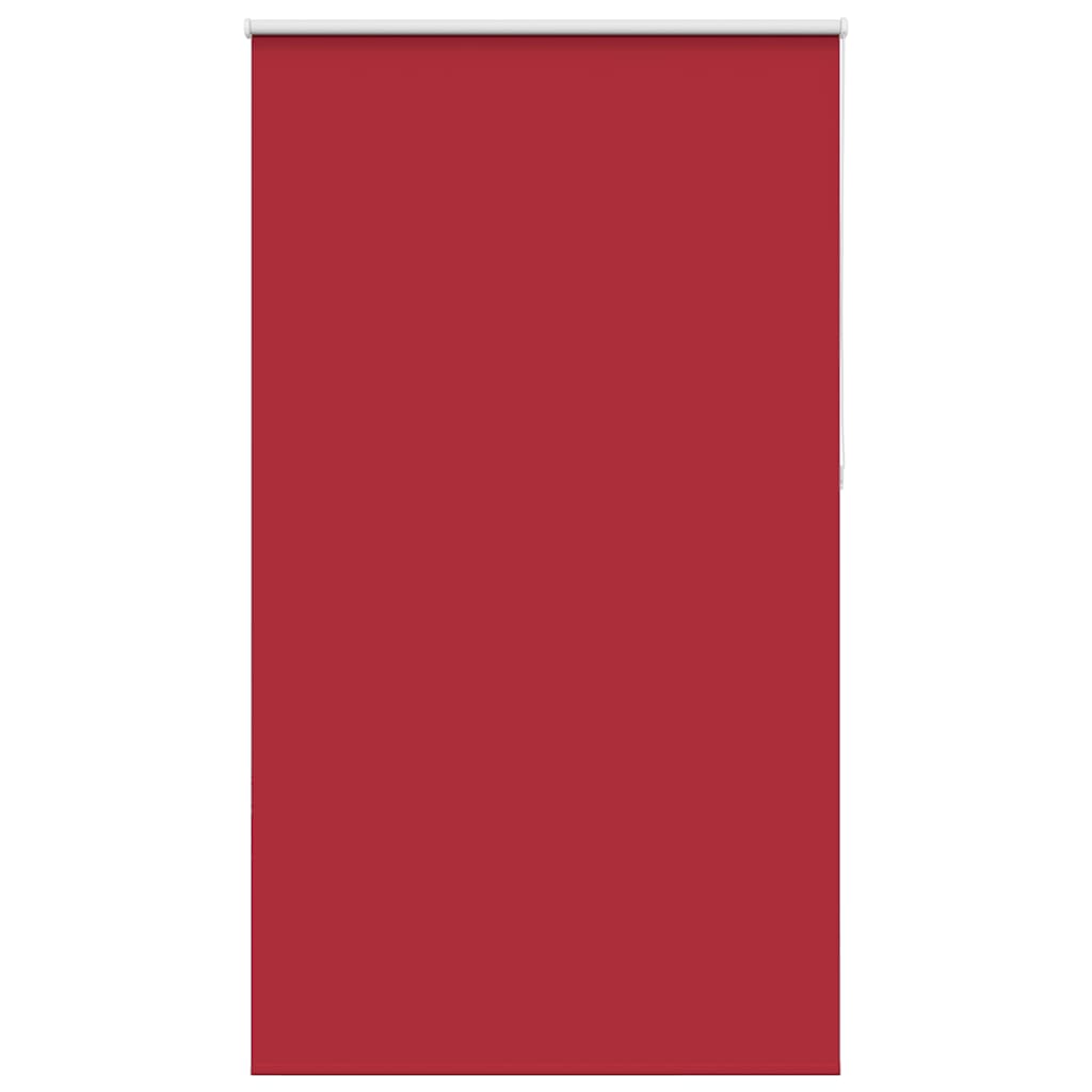 Roller Blind Blackout Red 130x210 cm Fabric Width 126.6 cm Polyester