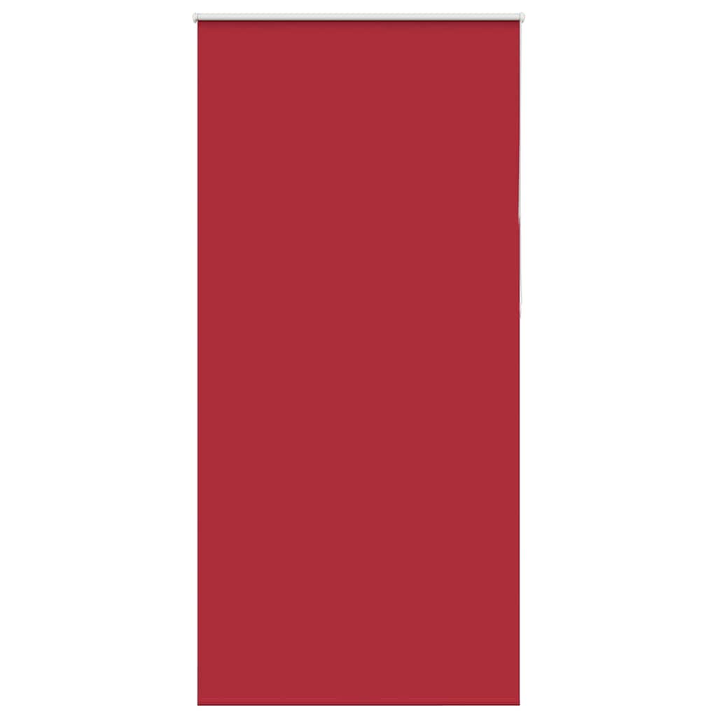 Roller Blind Blackout Red 100x230 cm Fabric Width 95.7 cm Polyester