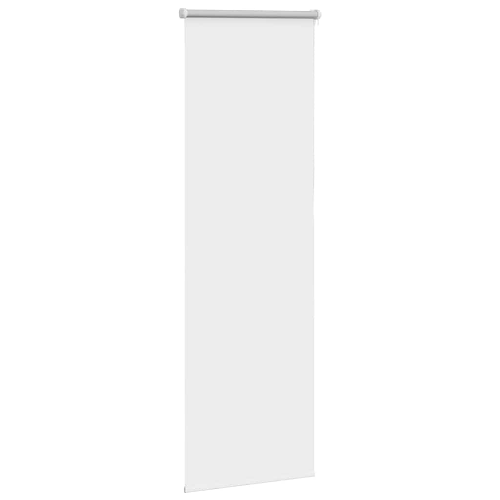 Roller Blind Blackout White 55x130 cm Fabric Width 50.7 cm Polyester