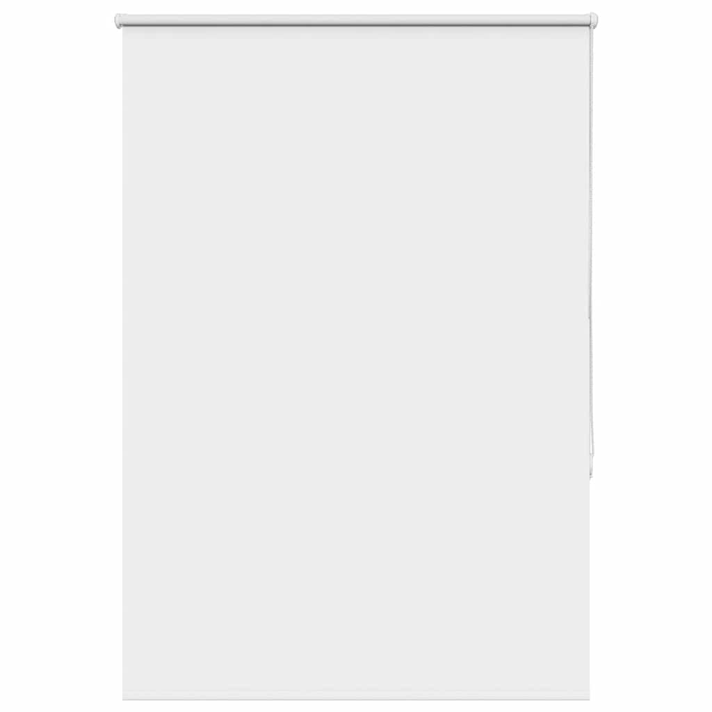 Roller Blind Blackout White 105x130 cm Fabric Width 100.7 cm Polyester