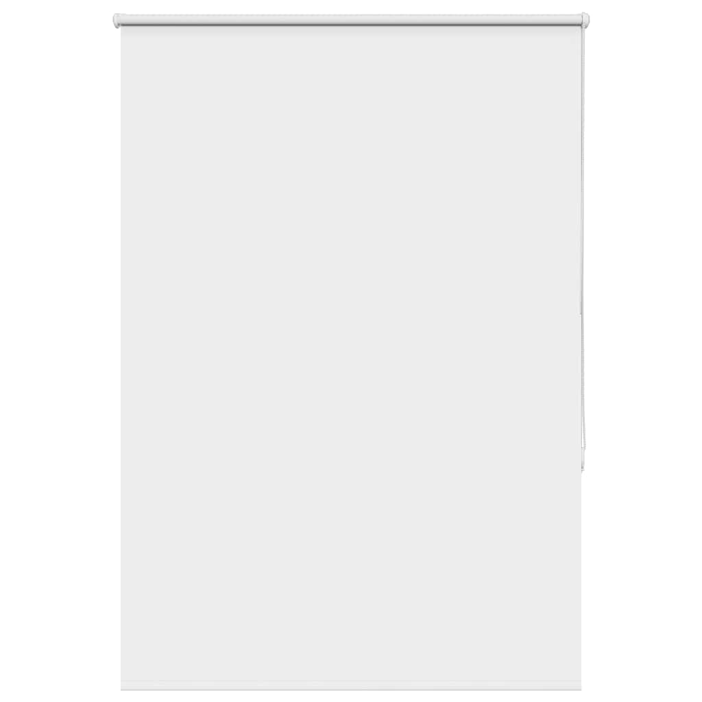 vidaXL Roller Blind Blackout White 110x150 cm Fabric Width 105.7 cm Polyester