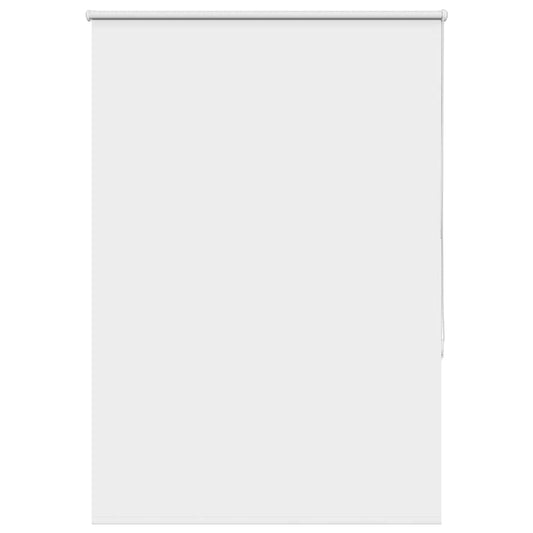 vidaXL Roller Blind Blackout White 110x150 cm Fabric Width 105.7 cm Polyester