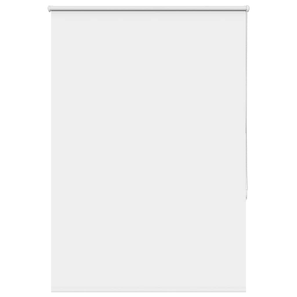 vidaXL Roller Blind Blackout White 115x150 cm Fabric Width 110.7 cm Polyester