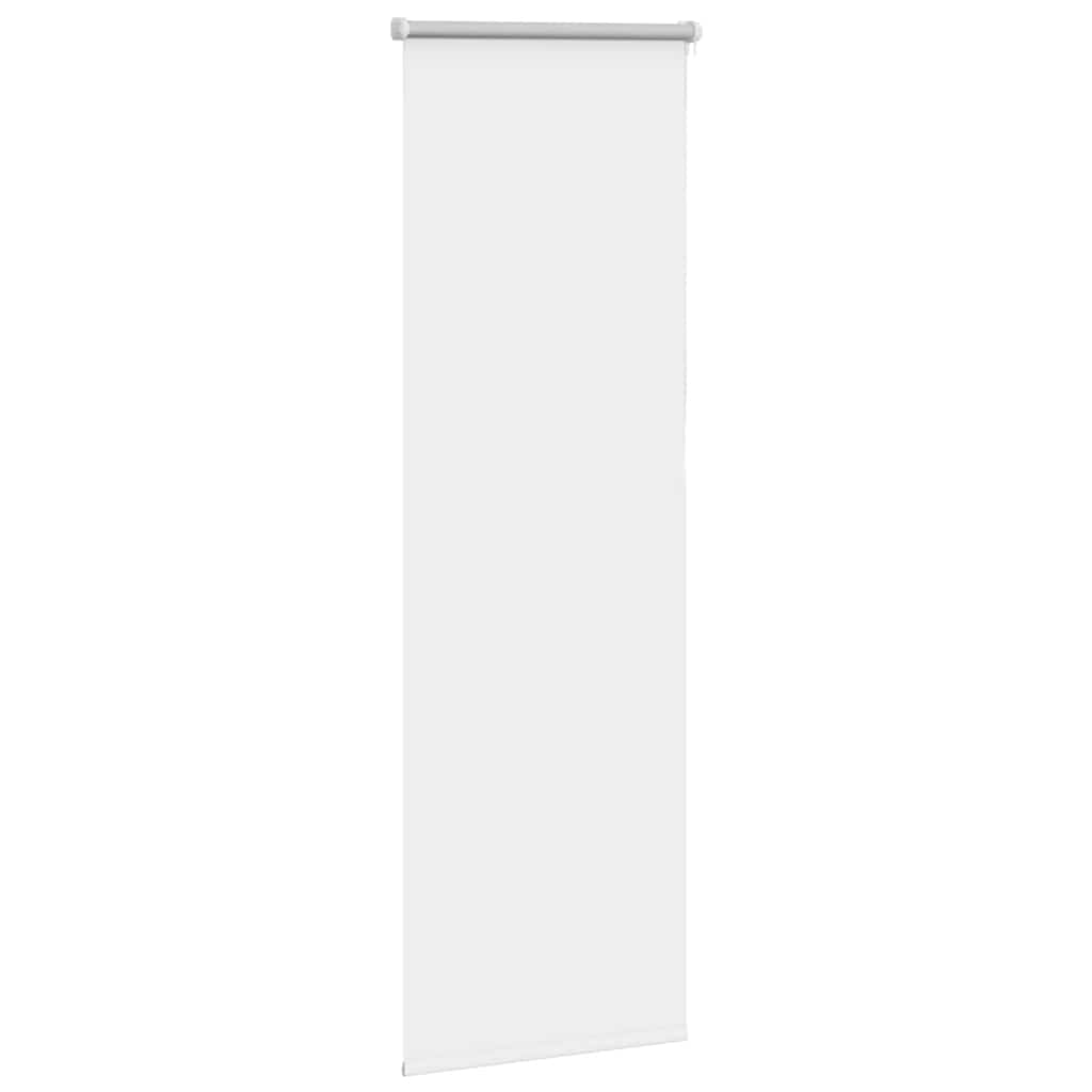 vidaXL Roller Blind Blackout White 40x175 cm Fabric Width 35.7 cm Polyester