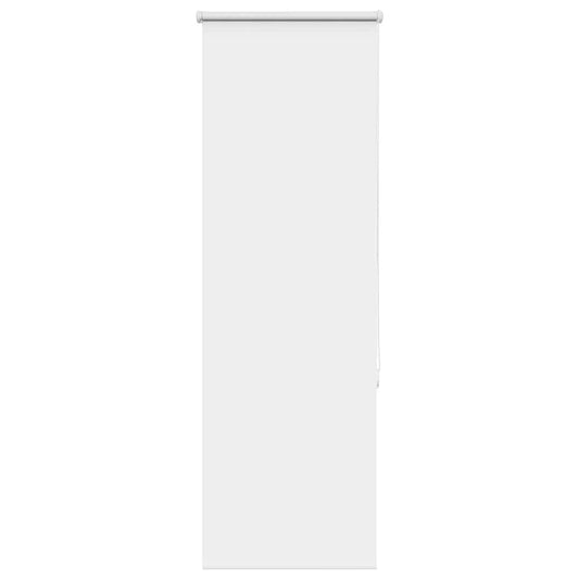 vidaXL Roller Blind Blackout White 45x175 cm Fabric Width 40.7 cm Polyester