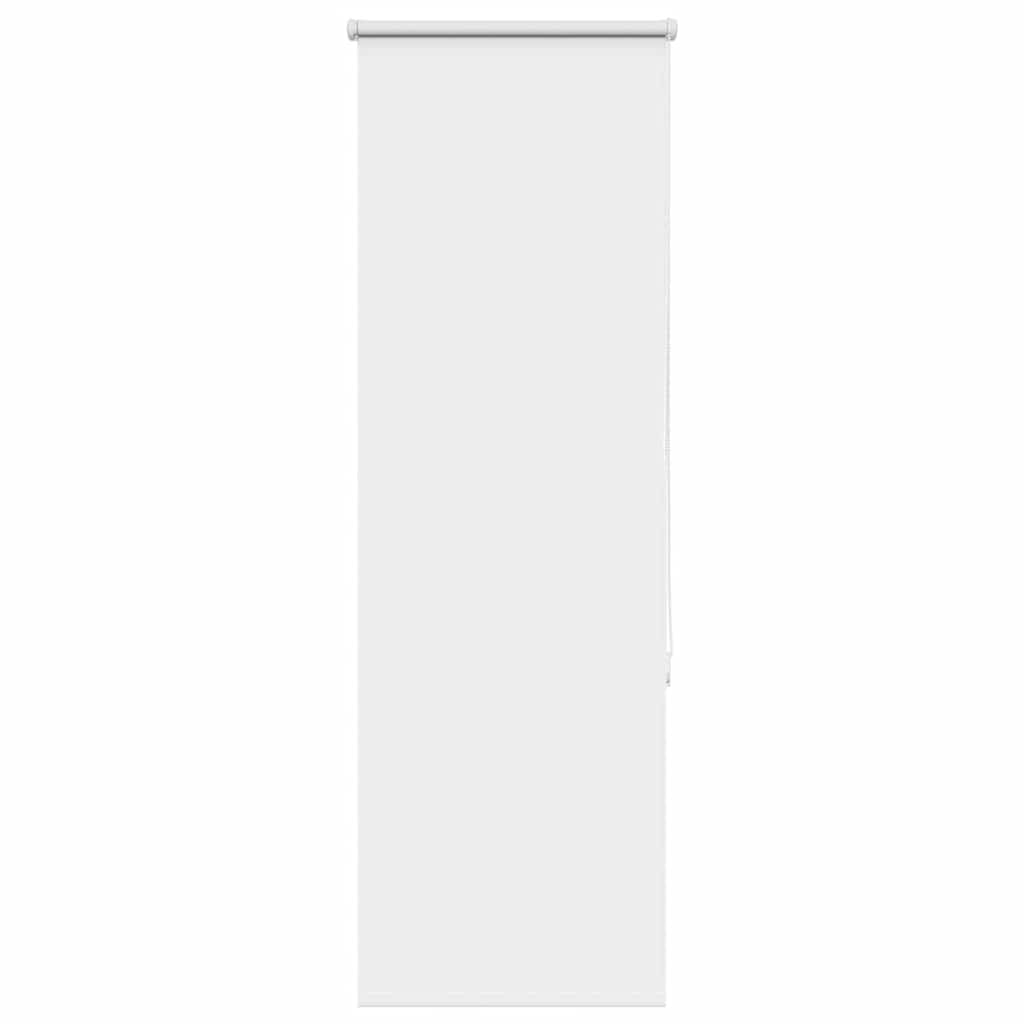 vidaXL Roller Blind Blackout White 50x175 cm Fabric Width 45.7 cm Polyester