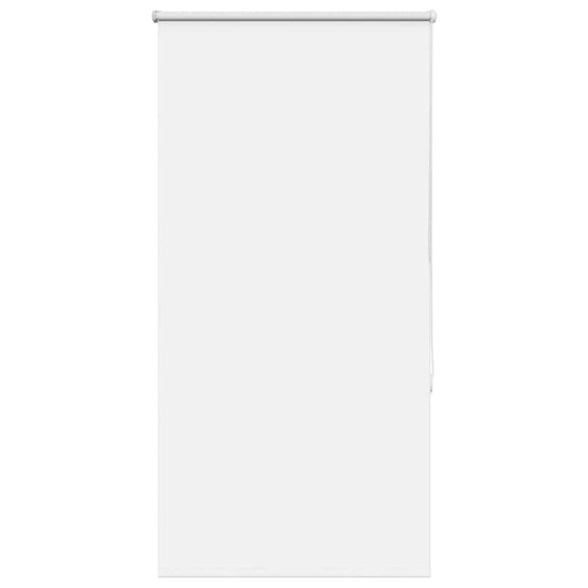 vidaXL Roller Blind Blackout White 65x175 cm Fabric Width 60.7 cm Polyester