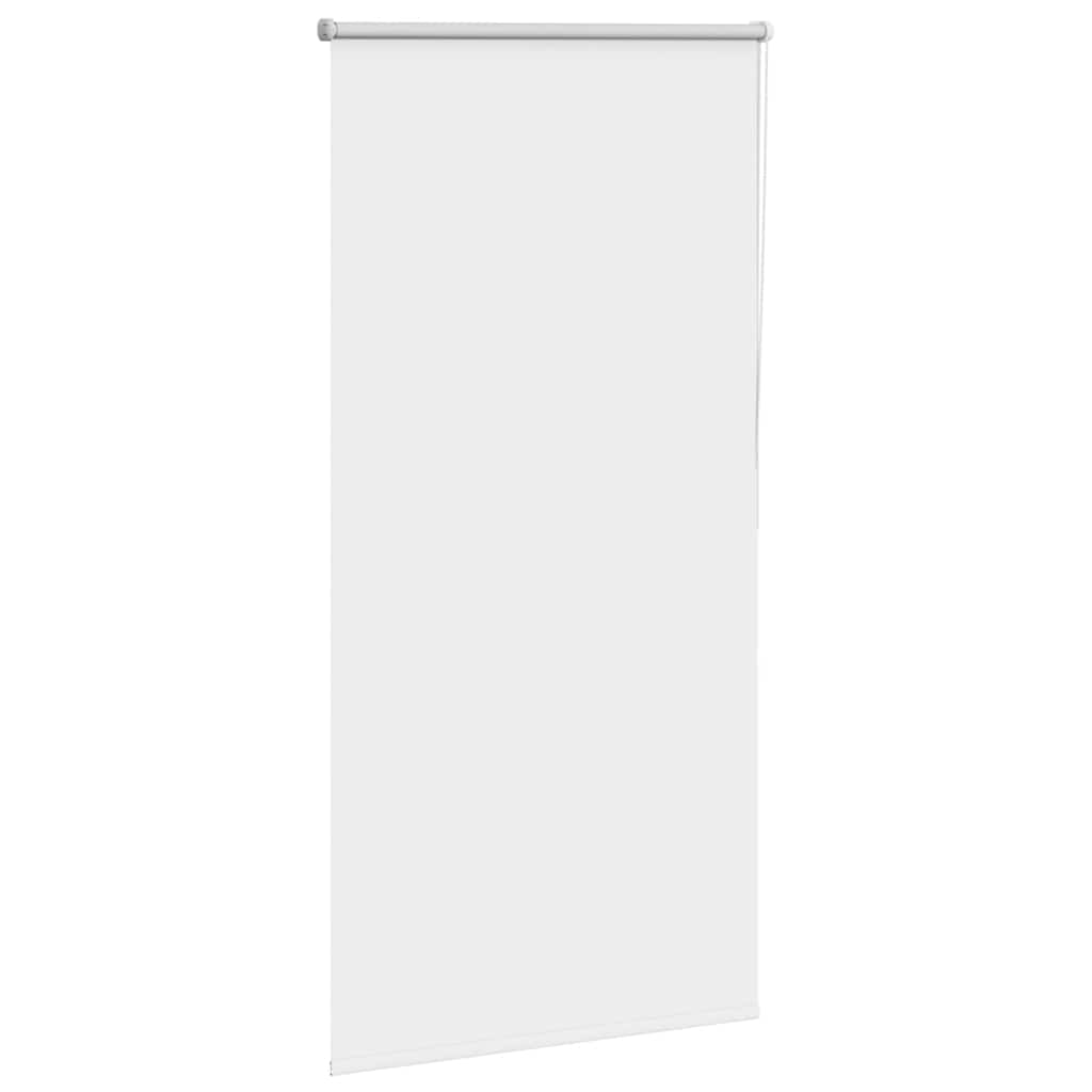 vidaXL Roller Blind Blackout White 65x175 cm Fabric Width 60.7 cm Polyester