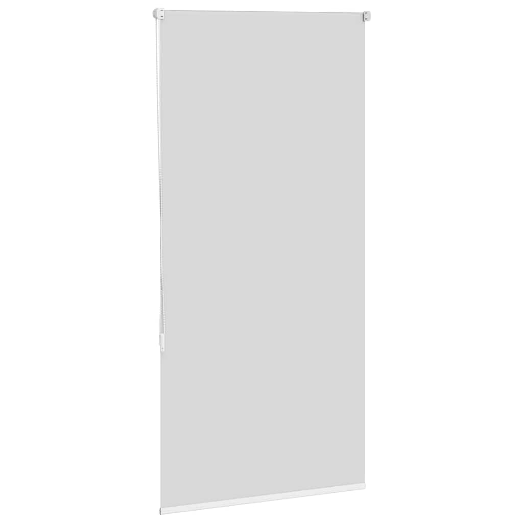 vidaXL Roller Blind Blackout White 65x175 cm Fabric Width 60.7 cm Polyester