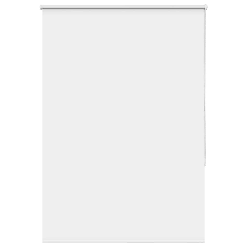 vidaXL Roller Blind Blackout White 95x175 cm Fabric Width 90.7 cm Polyester