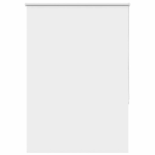 vidaXL Roller Blind Blackout White 100x175 cm Fabric Width 95.7 cm Polyester