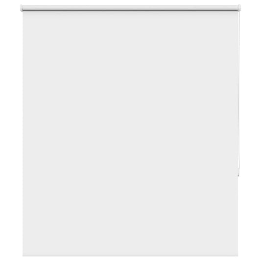 vidaXL Roller Blind Blackout White 125x175 cm Fabric Width 121.6 cm Polyester