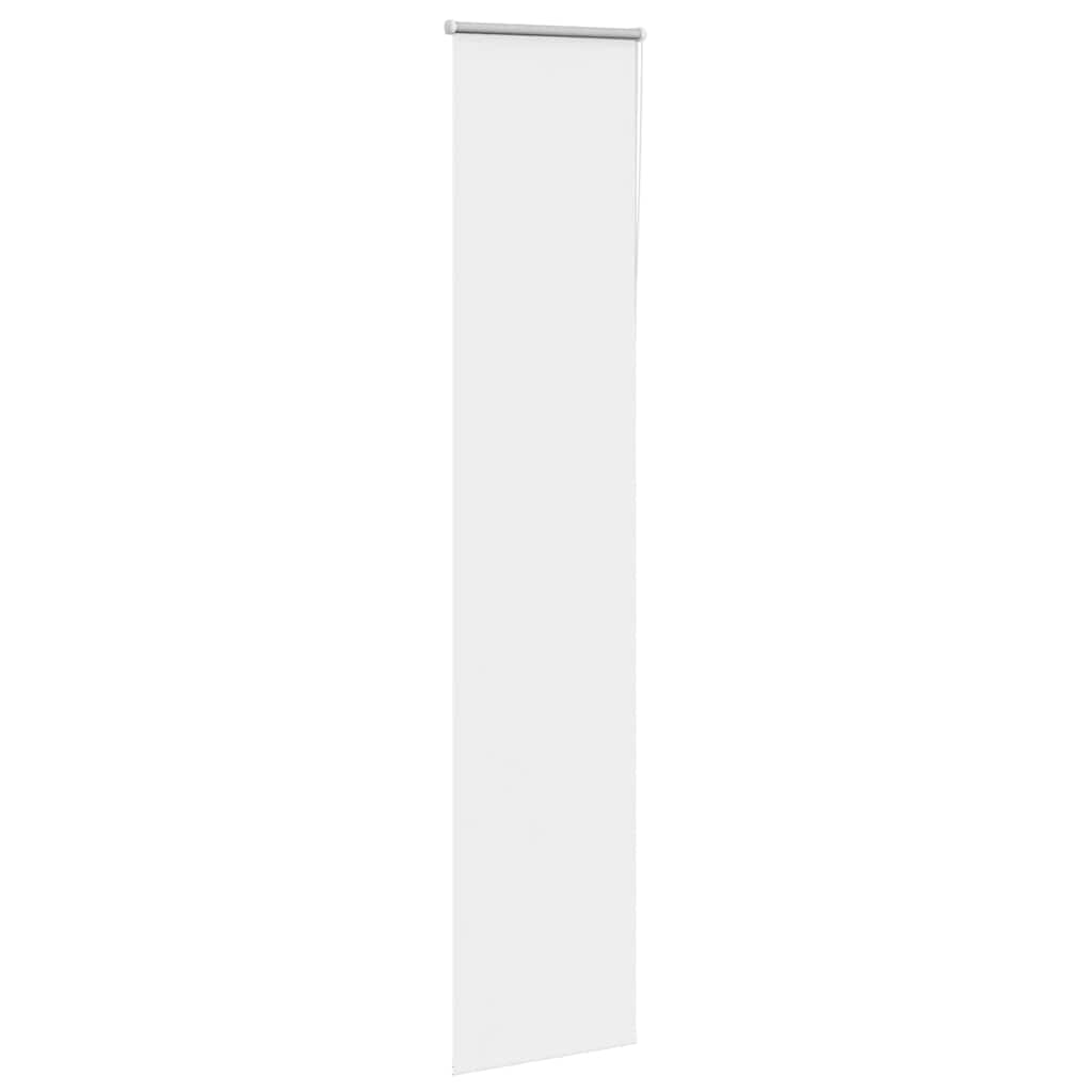 vidaXL Roller Blind Blackout White 45x210 cm Fabric Width 40.7 cm Polyester