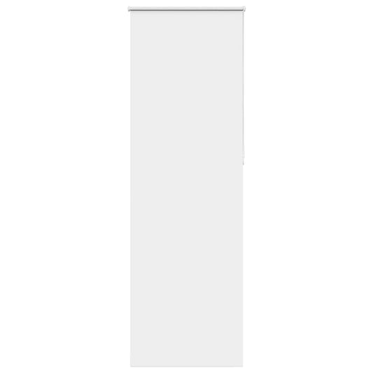 vidaXL Roller Blind Blackout White 70x210 cm Fabric Width 65.7 cm Polyester