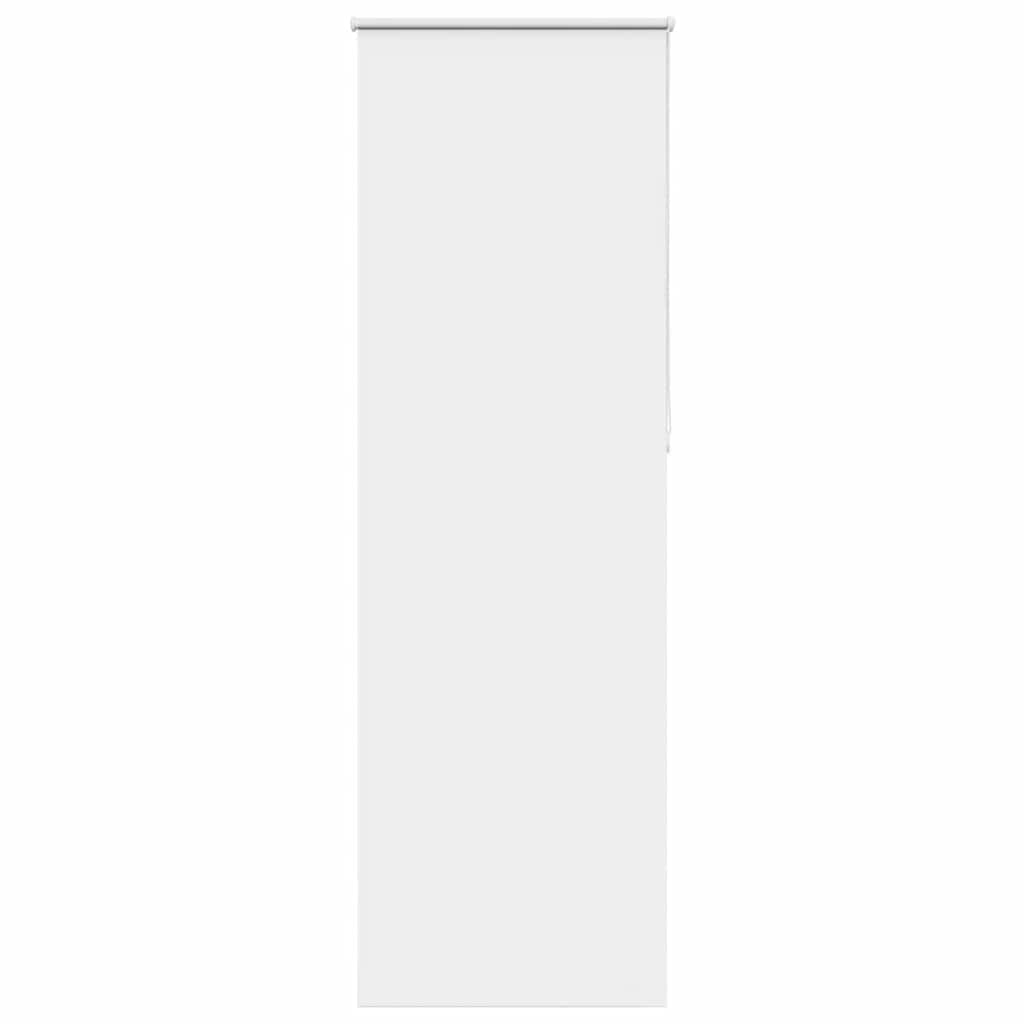 vidaXL Roller Blind Blackout White 75x210 cm Fabric Width 70.7 cm Polyester