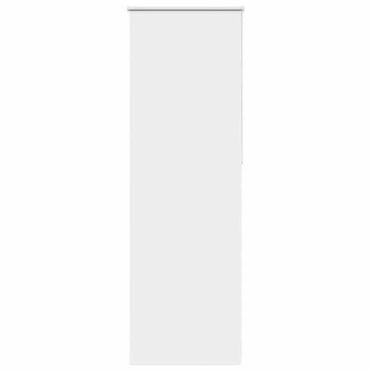 vidaXL Roller Blind Blackout White 75x210 cm Fabric Width 70.7 cm Polyester