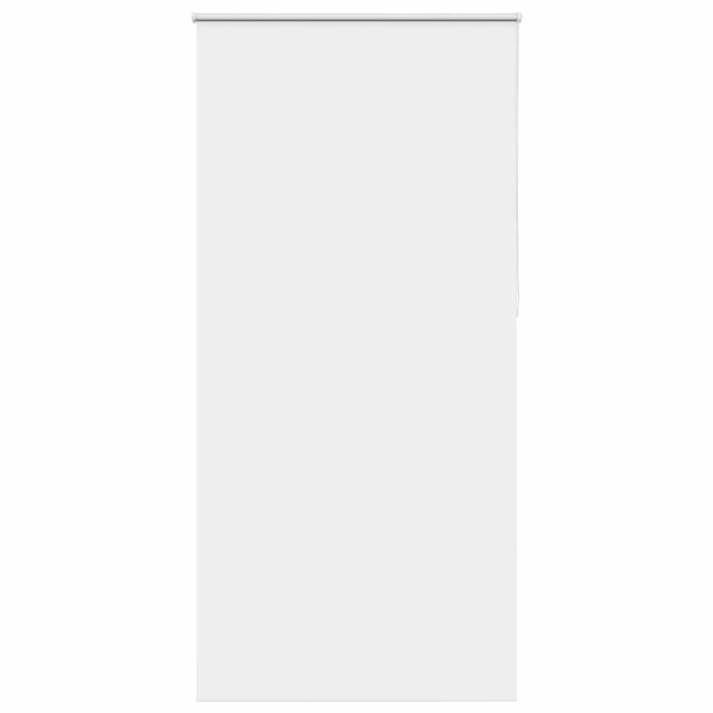 vidaXL Roller Blind Blackout White 95x210 cm Fabric Width 90.7 cm Polyester