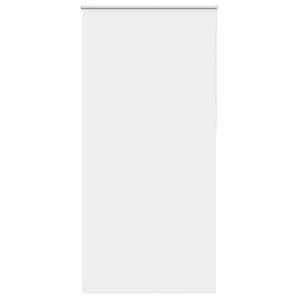 vidaXL Roller Blind Blackout White 100x210 cm Fabric Width 95.7 cm Polyester