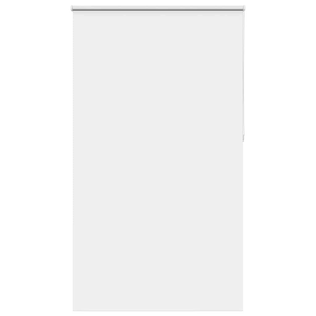 vidaXL Roller Blind Blackout White 125x210 cm Fabric Width 121.6 cm Polyester